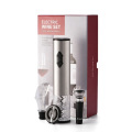 Wine Opener Set with Foil Cutter, Pourer and Stopper